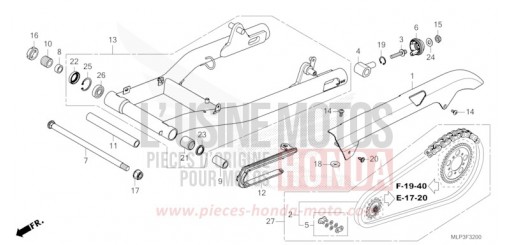 BRAS OSCILLANT CL500AS de 2025